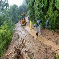 Incessant rains cause landslide, flooding in Goa