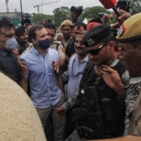 Cong fights 'tooth and nail' on Delhi streets, 57 MPs detained, party leaders roughed up 