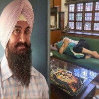Aamir takes power nap in the thick of 'Laal Singh Chaddha' post-production
