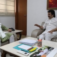 Kuldeep Bishnoi meets Nadda, Haryana CM