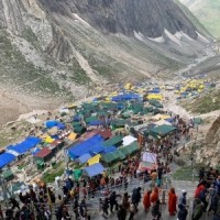 Amarnath Yatra touches 2L, over 15,000 have 'darshan' in one day
