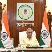 In Chhattisgarh, it is a straight contest between Baghel and BJP