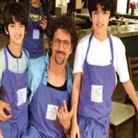 Hrithik motivates son Hridaan to overcome fear of heights in video