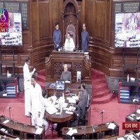 Chidambaram, Harbhajan Singh and others take oath as RS members