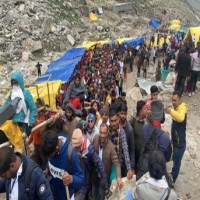 Over 5,000 pilgrims leave Jammu to perform Amarnath Yatra