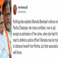 Nothing else explains Mamata Banerjee's silence on Partha Chatterjee except admission of crime: BJP