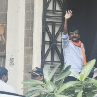 Sanjay Raut reaches ED office for money-laundering probe