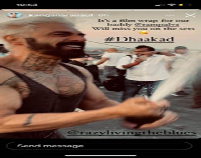 Arjun Rampal wraps up his portions for 'Dhaakad' Arjun Rampal wraps up his portions for 'Dhaakad'