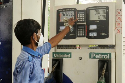 Petrol price moves up further, diesel rate a tad slower Petrol price moves up further, diesel rate a tad slower