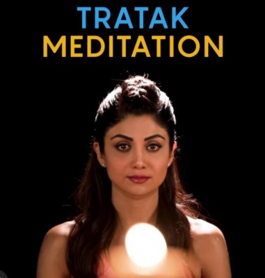 Shilpa Shetty suggests Tratak meditation to calm mind, reduce stress Shilpa Shetty suggests Tratak meditation to calm mind, reduce stress