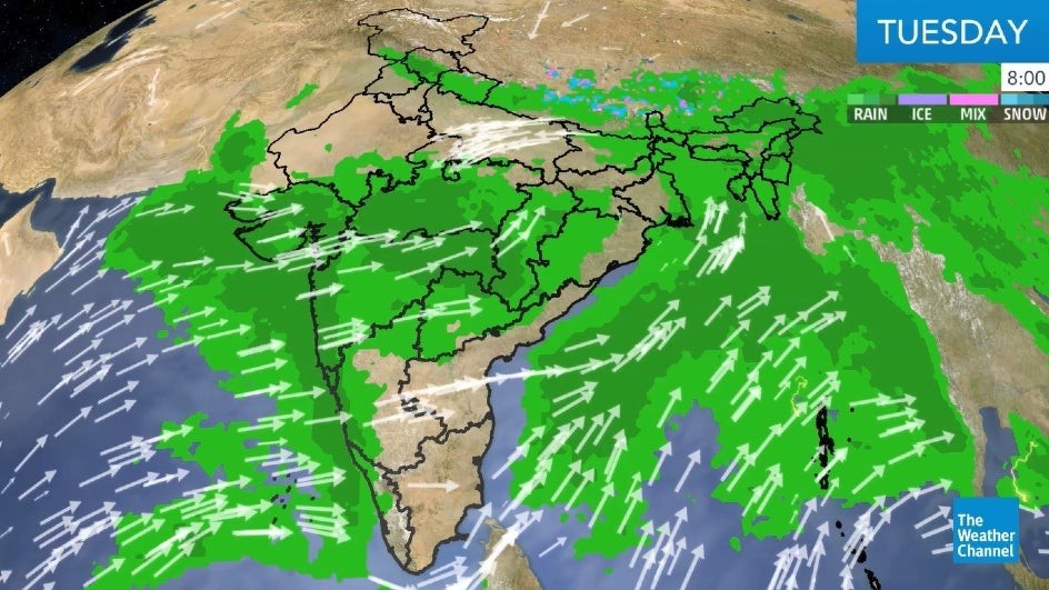 More rain forecast in Konkan, Goa, U'khand, Himachal More rain forecast in Konkan, Goa, U'khand, Himachal