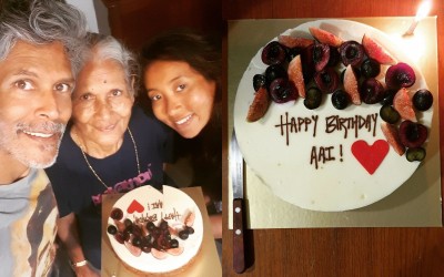 Milind Soman's b'day wishes for mom: 'Celebrating 82 years healthy, fit and happy' Milind Soman's b'day wishes for mom: 'Celebrating 82 years healthy, fit and happy'