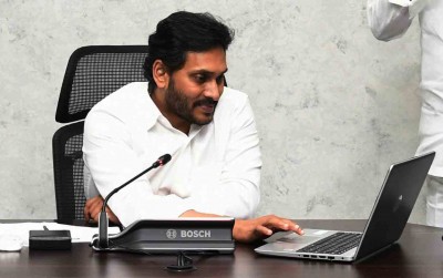 Rein in Telangana's 'illegal' water siphoning for power: Jagan to PM Rein in Telangana's 'illegal' water siphoning for power: Jagan to PM