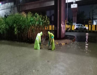 Heavy rains inundate Hyderabad localities, suburbs Heavy rains inundate Hyderabad localities, suburbs