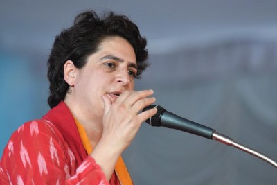Priyanka slams Yogi, says 'your property can also be confiscated' Priyanka slams Yogi, says 'your property can also be confiscated'