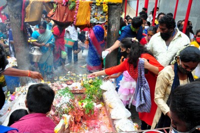 Footfalls in K'taka temples likely increase with Ashadha setting in Footfalls in K'taka temples likely increase with Ashadha setting in