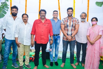 SS Rajamouli gives mahurat clap for Bellamkonda Sai Sreenivas's next