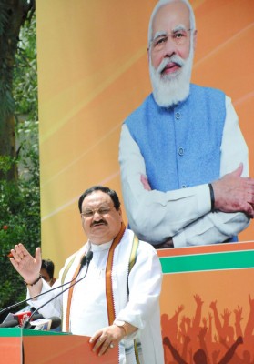 'No decision is best decision' is Congress' philosophy: Nadda 'No decision is best decision' is Congress' philosophy: Nadda