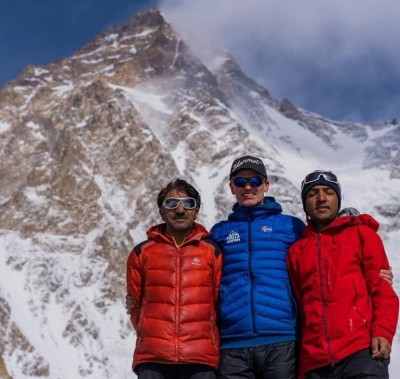 Late Ali Sadpara's body found on K2 by son Sajid Ali Sadpara Late Ali Sadpara's body found on K2 by son Sajid Ali Sadpara