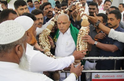 Yediyurappa's supporters launch campaign to put pressure on BJP high command Yediyurappa's supporters launch campaign to put pressure on BJP high command