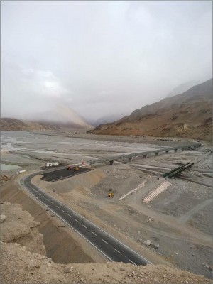 73 critical roads along Indo-China border being developed on priority: Centre 73 critical roads along Indo-China border being developed on priority: Centre