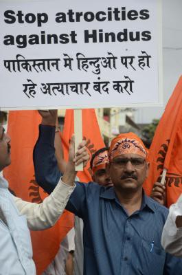 Pak Hindus warn of protest at Sindh Assembly on August 1 Pak Hindus warn of protest at Sindh Assembly on August 1