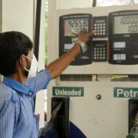 Petrol price moves up further, diesel rate a tad slower