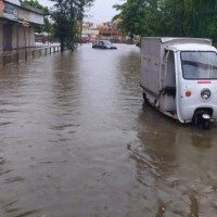 Gurugram: Heavy rain, waterlogging throw life out of gear