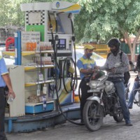 Petrol price moves up further, diesel rate unchanged