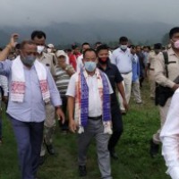 With NE states' border row on, ministers, officials visit areas