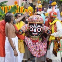Rath Yatra taken out in Ahmedabad with limited participation