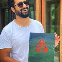 Vicky Kaushal shares painting of Lord Ganesha