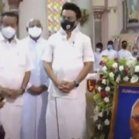 Stalin, Kanimozhi pay homage to tribal activist Stan Swamy
