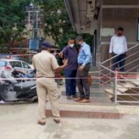 Man hacked to death inside Bengaluru bank in front of family
