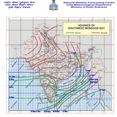 East India likely to see rainfall from June 10 East India likely to see rainfall from June 10