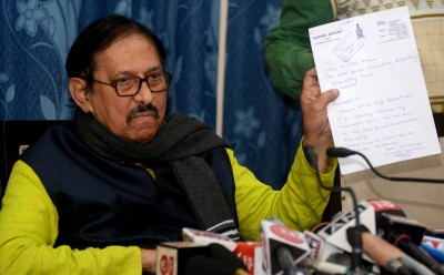 Speaker Biman Banerjee complains against Bengal Guv