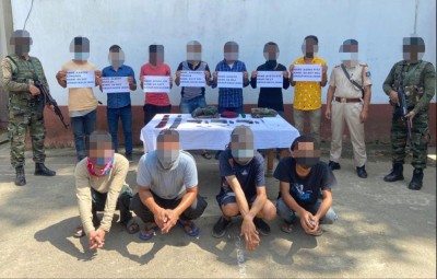 11 cadres of NSCN faction held in Nagaland 11 cadres of NSCN faction held in Nagaland