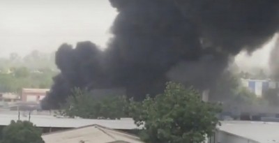 Fire breaks out in a chemical factory in Greater Noida Fire breaks out in a chemical factory in Greater Noida