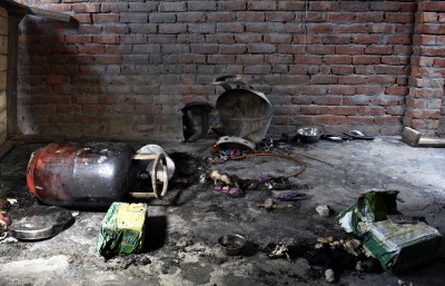 Eight killed in gas cylinder explosion in UP Eight killed in gas cylinder explosion in UP