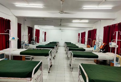 50-bed Covid centre by army comes up in Kashmir 50-bed Covid centre by army comes up in Kashmir