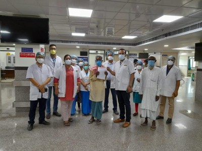 105-year-old man beats Covid in Assam 105-year-old man beats Covid in Assam