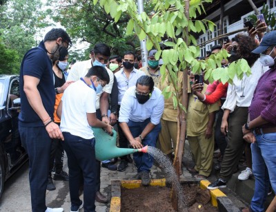 Ajay Devgn on planting trees: I can set example, all including kids should be involved Ajay Devgn on planting trees: I can set example, all including kids should be involved