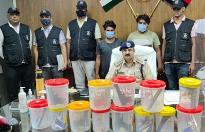 Two illegal arms supplier held in Gurugram Two illegal arms supplier held in Gurugram