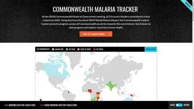 Malaria tracker launched to help affected Commonwealth nations Malaria tracker launched to help affected Commonwealth nations