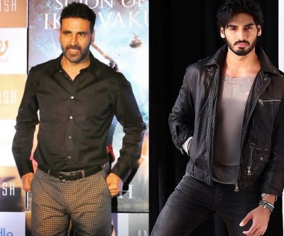 Akshay Kumar teams up with Suniel Shetty's son Ahan for new project Akshay Kumar teams up with Suniel Shetty's son Ahan for new project