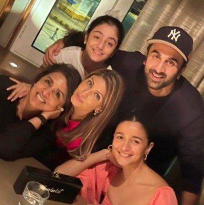 Neetu Kapoor's 'world' includes Ranbir, Alia, Riddhima Neetu Kapoor's 'world' includes Ranbir, Alia, Riddhima