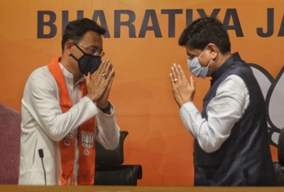 Jitin Prasada will not benefit party in polls, feel UP BJP leaders Jitin Prasada will not benefit party in polls, feel UP BJP leaders