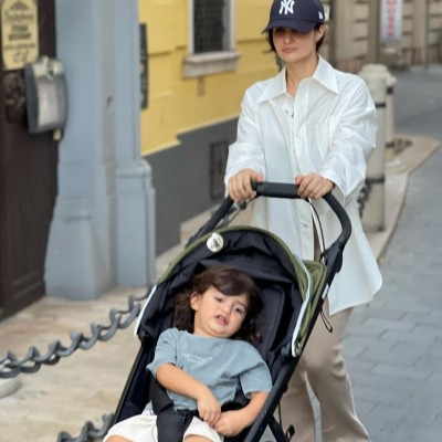 Arjun Rampal shares photos of girlfriend Gabriella wearing his shirt Arjun Rampal shares photos of girlfriend Gabriella wearing his shirt