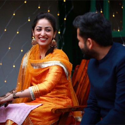 Yami Gautam shares photos from her mehendi ceremony Yami Gautam shares photos from her mehendi ceremony