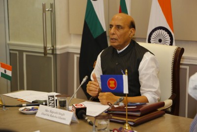 Tensions rise in South China Sea, Rajnath calls for negotiations Tensions rise in South China Sea, Rajnath calls for negotiations